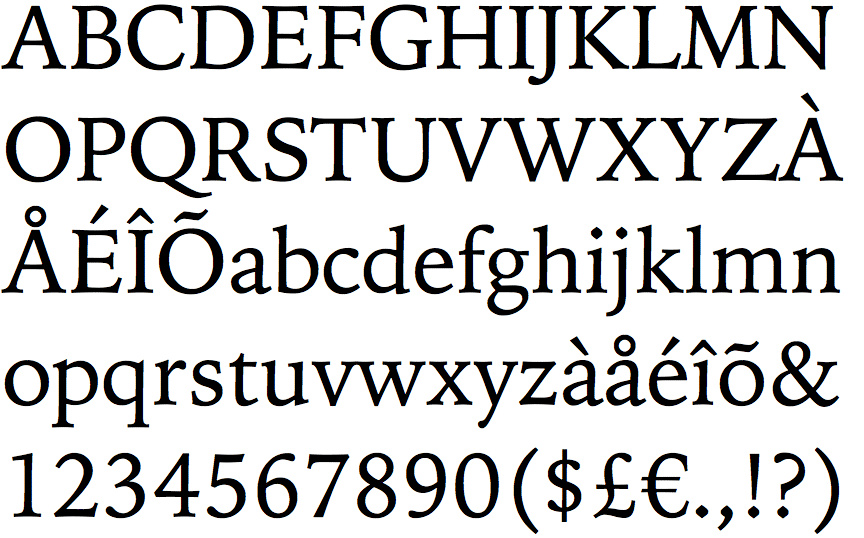 tipografia cuentos comic sans IowanOldStyle