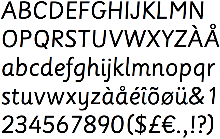 tipografia cuentos sassoon primary